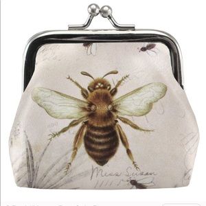 NWT Honeybee coin purse for money or mirror